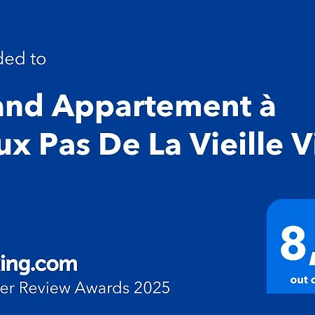 Apartman Grand A Deux Pas De La Vieille *